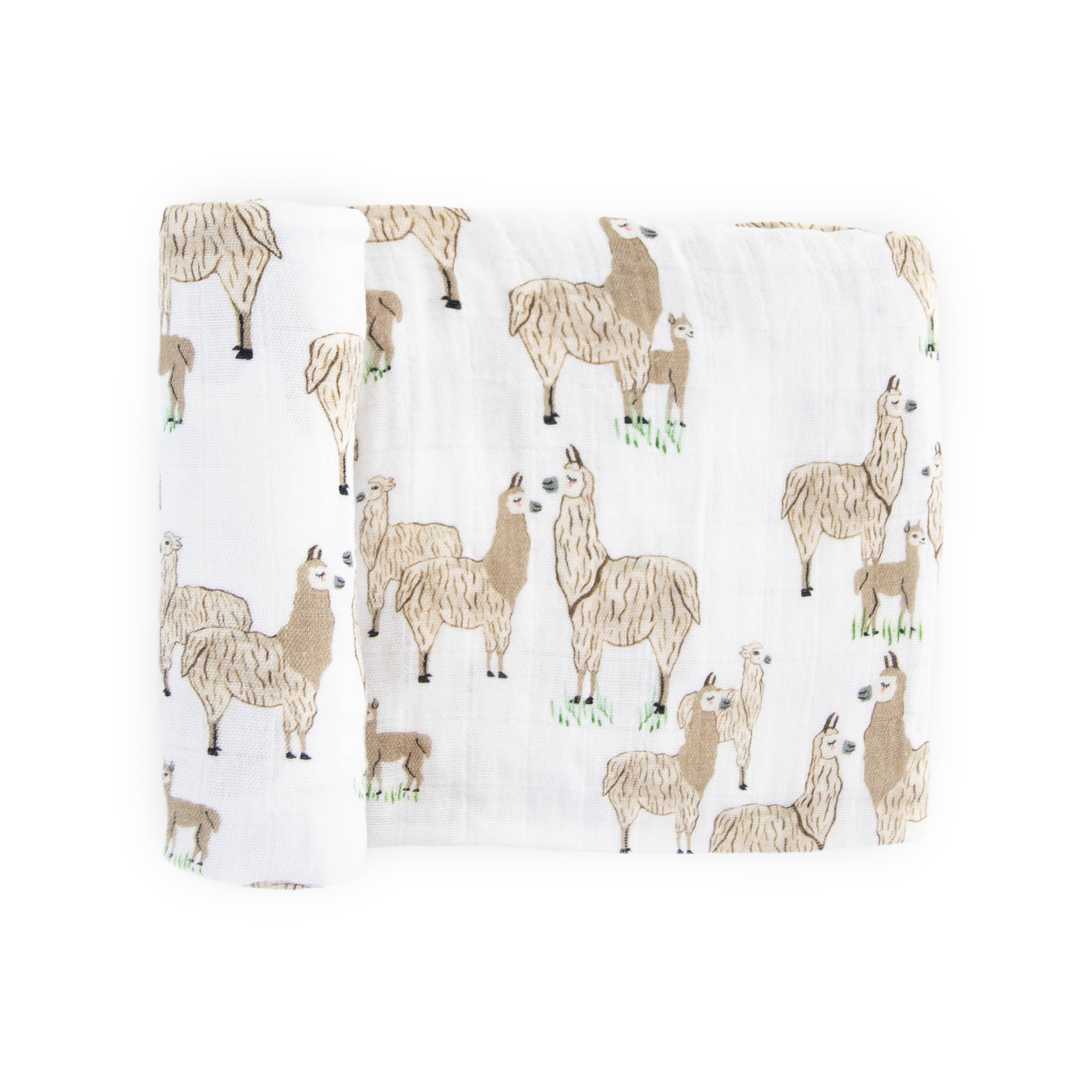 Llama muslin swaddle online