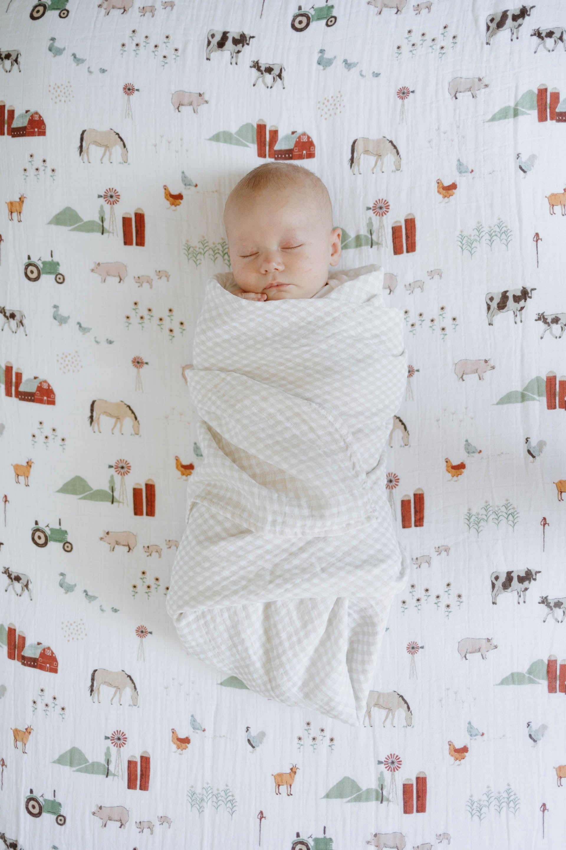 Little unicorn bamboo swaddle best sale