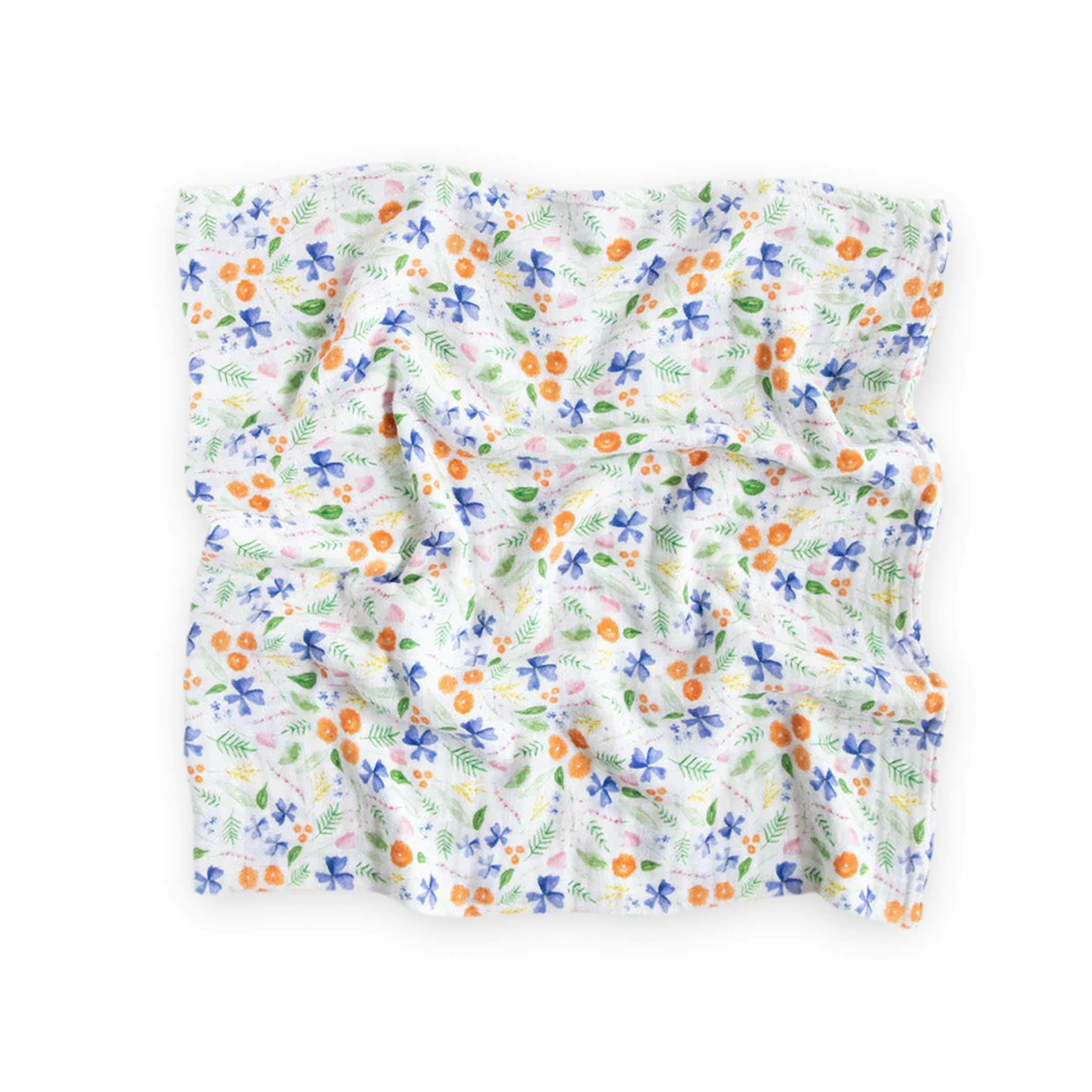 Cotton Muslin Swaddle Blanket - Mountain Bloom