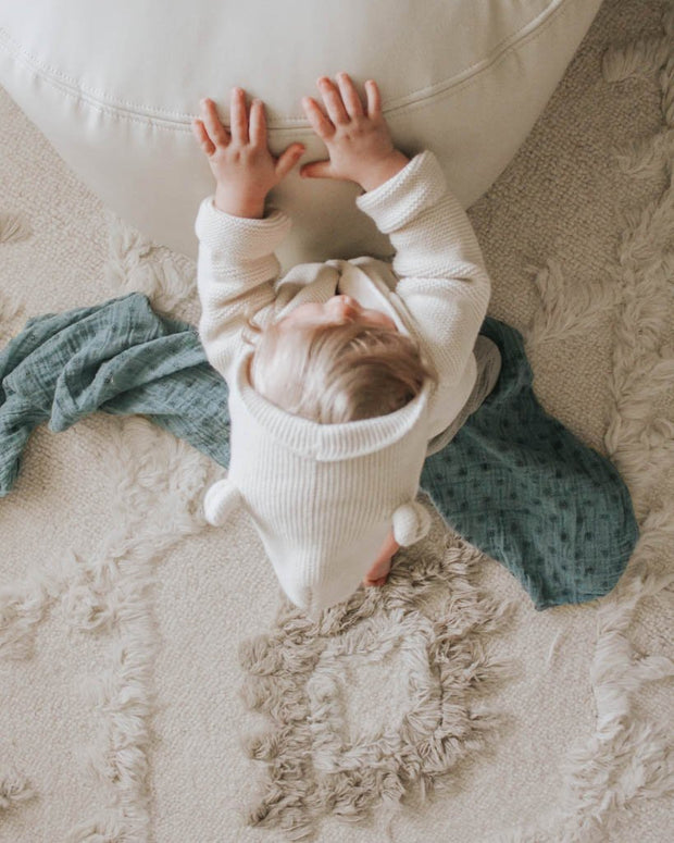 Cotton Muslin Swaddle Blanket - Wallflower