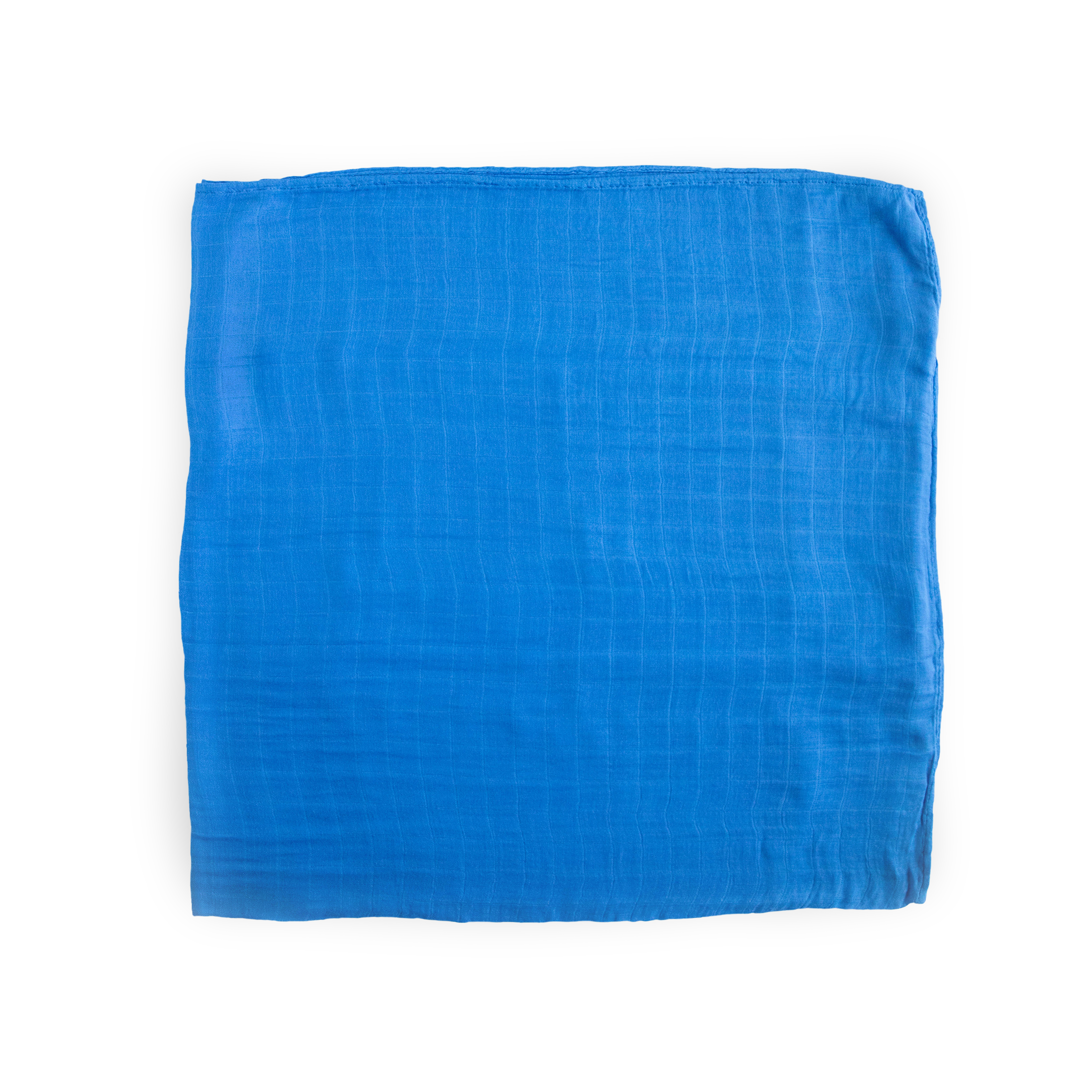 Deluxe Muslin Swaddle Blanket - Cobalt
