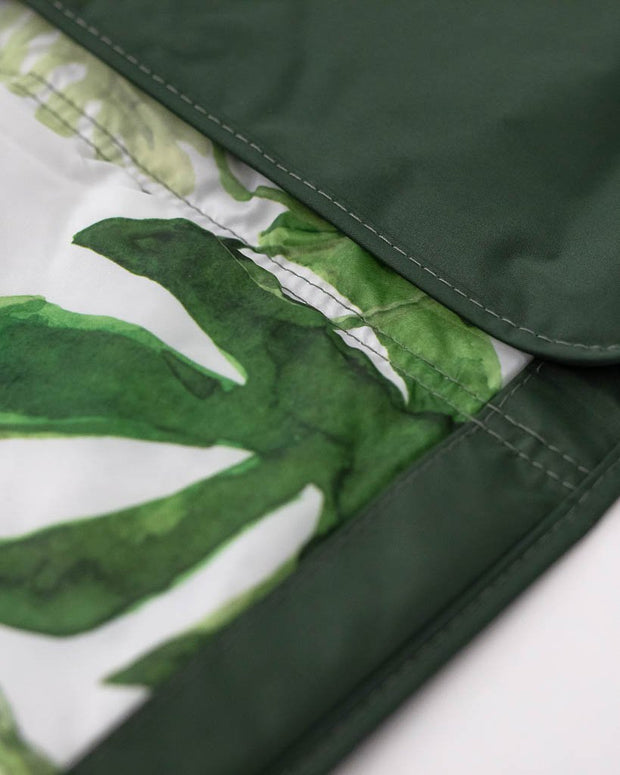150 x 150 cm Outdoor Blanket - Tropical Leaf