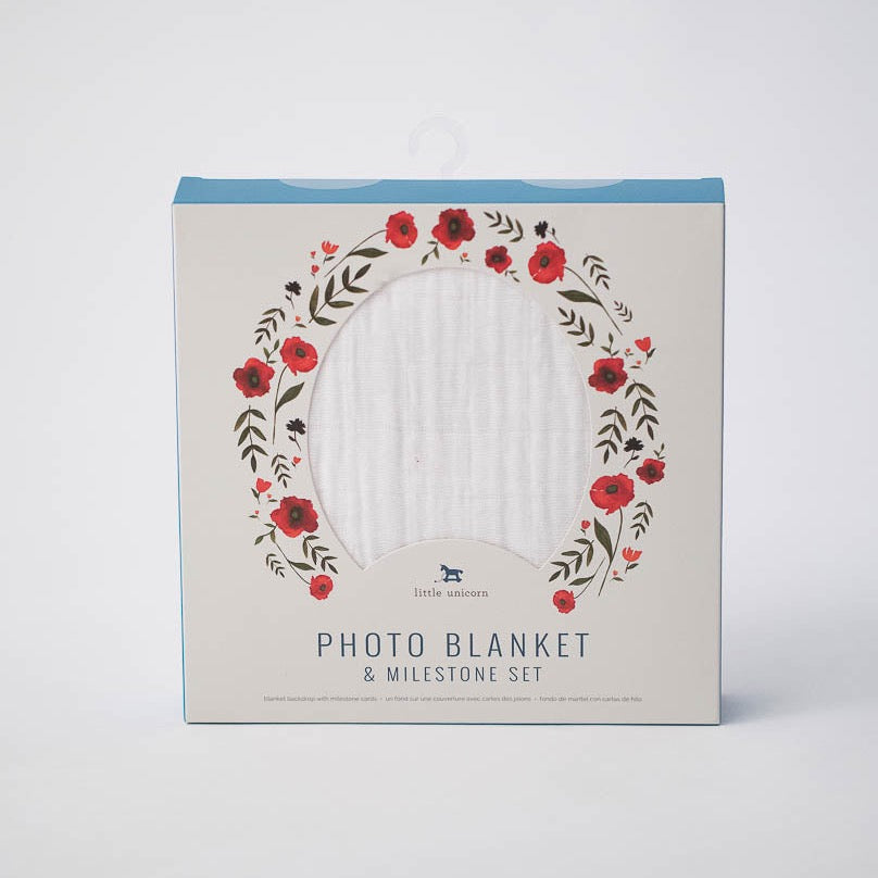 Photo Blanket - Summer Poppy