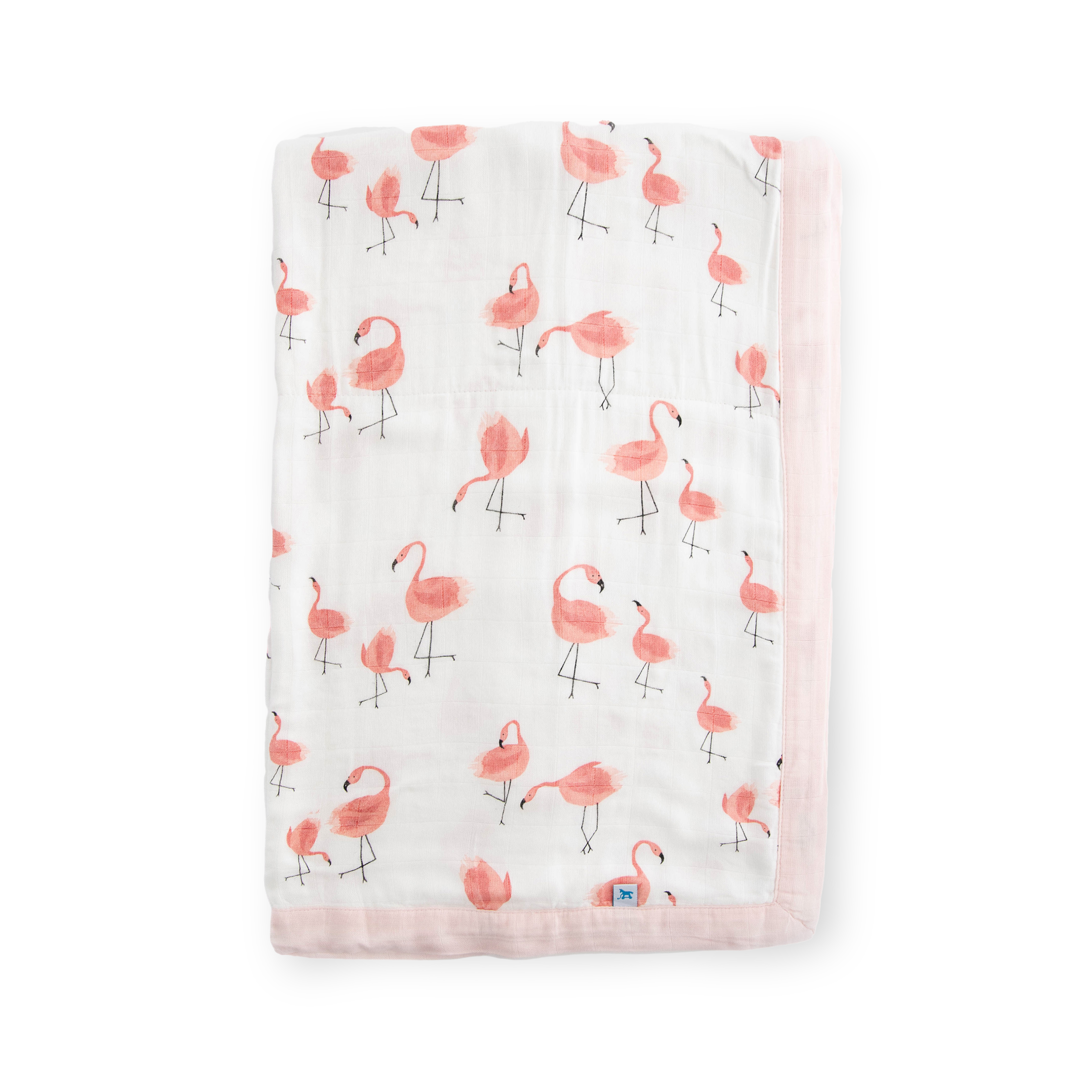 Deluxe Muslin Baby Quilt - Pink Ladies