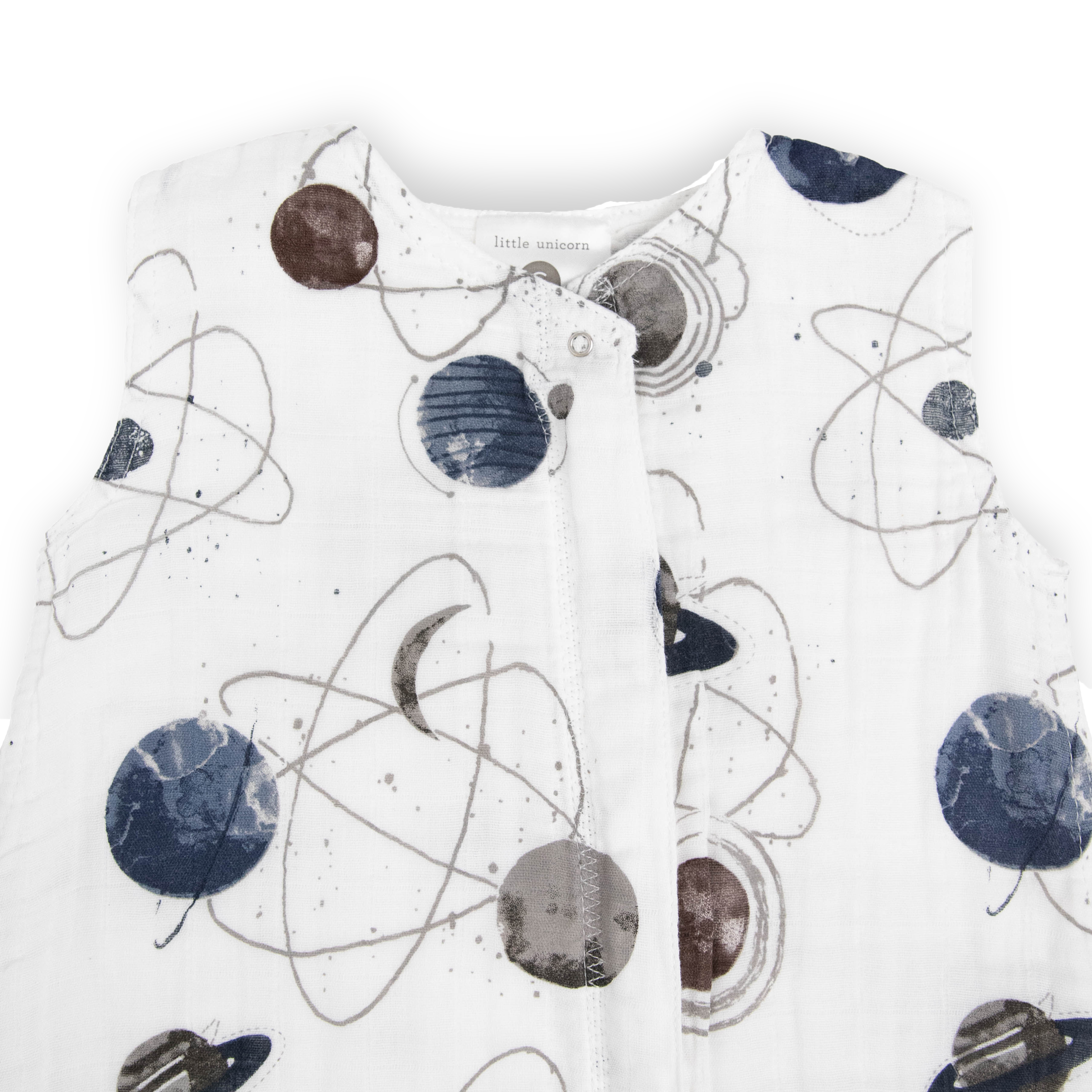 Cotton Muslin Sleep Bag - Planetary