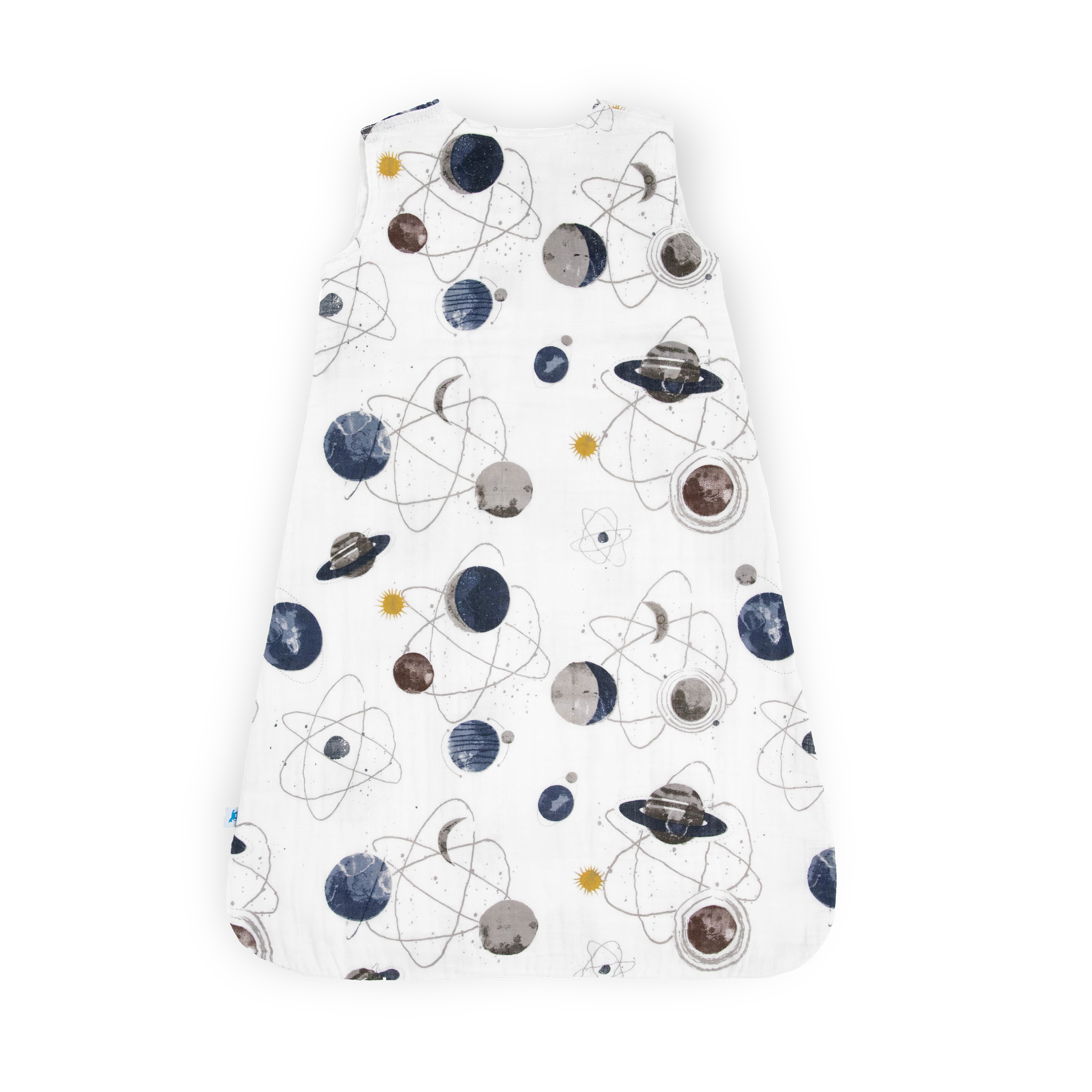 Cotton Muslin Sleep Bag - Planetary