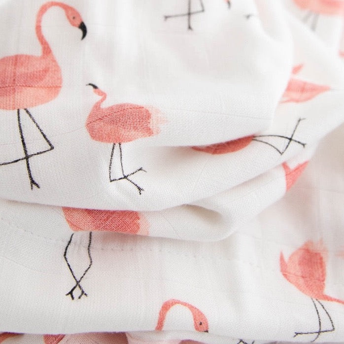 Deluxe Muslin Baby Quilt - Pink Ladies