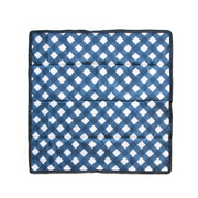 150 x 150 cm Outdoor Blanket - Navy Plaid