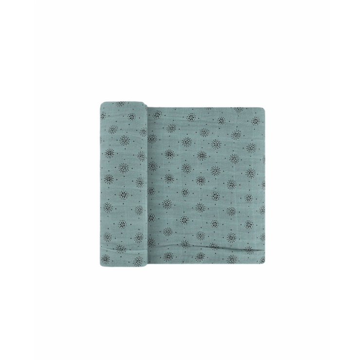 Cotton Muslin Swaddle Blanket - Wallflower