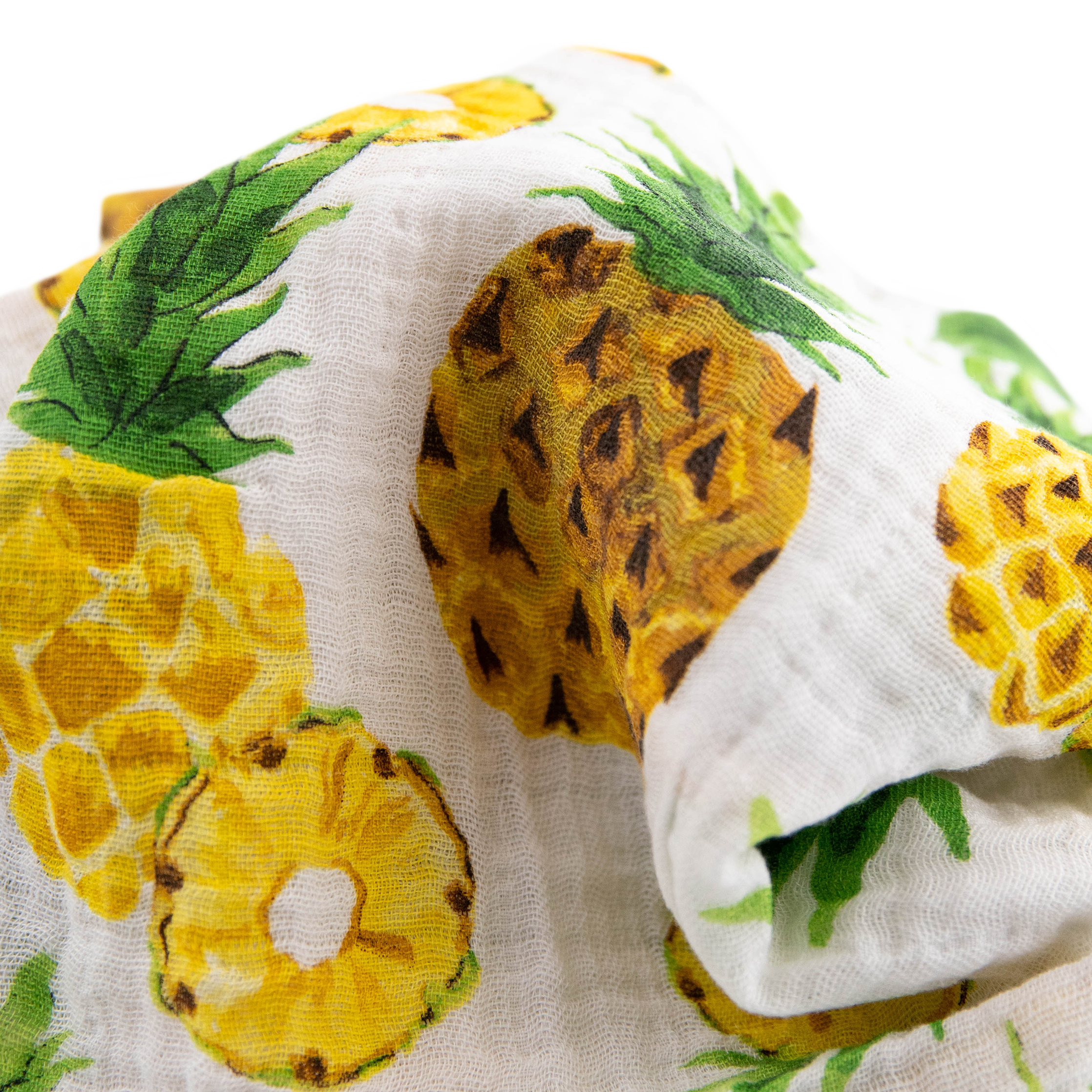 Baumwoll-Musselin Mulltücher 3er Pack - Tropical Fruit